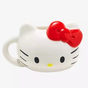 ❤️Ceramic Hello Kitty 3D Sculpted face Mug